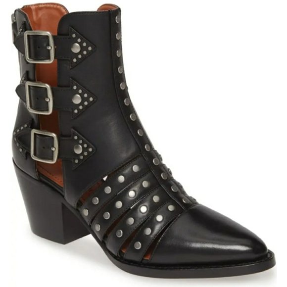 Coach Phoebe Studded Leather Bootie NIB 5B - Picture 1 of 10